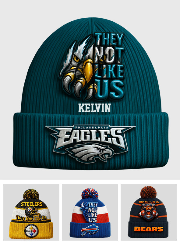 National Football Teams - Personalized American Football Beanie Hat