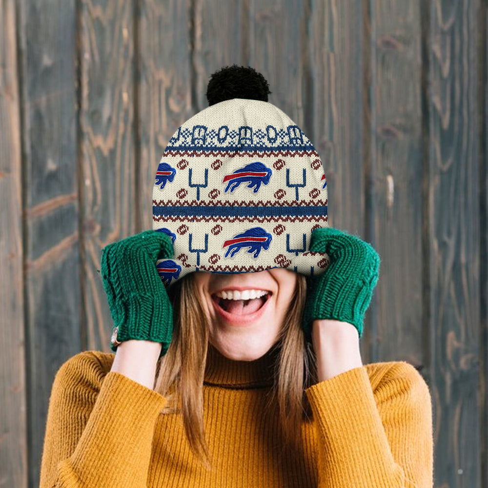 Touchdown Time - Personalized American Football Beanie Hat