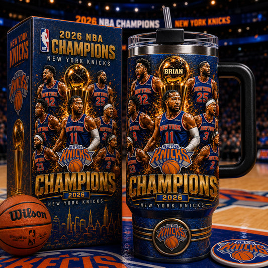 The Champions - Personalized Sport Handle Tumbler With Box