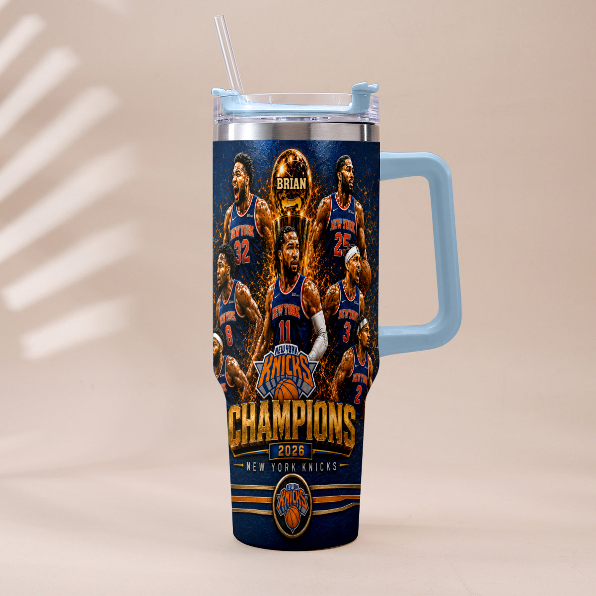 The Champions - Personalized Sport Handle Tumbler With Box