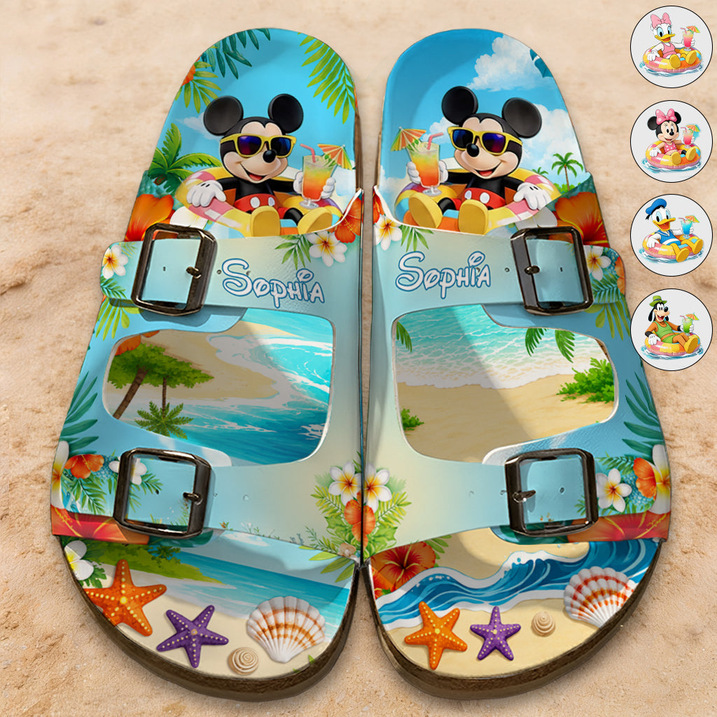 Hello Summer - Personalized Mouse Sandal Birken
