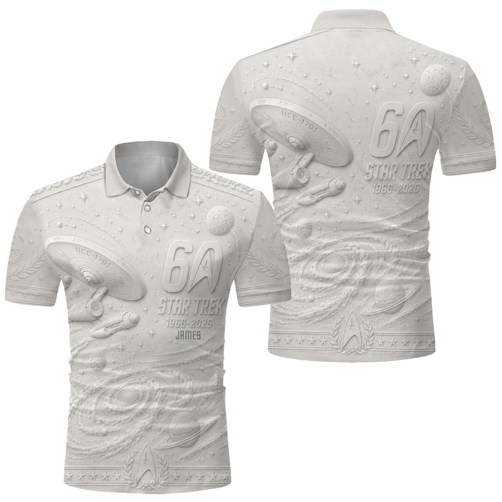 Final Frontier - Personalized Star Fleet Polo Shirt