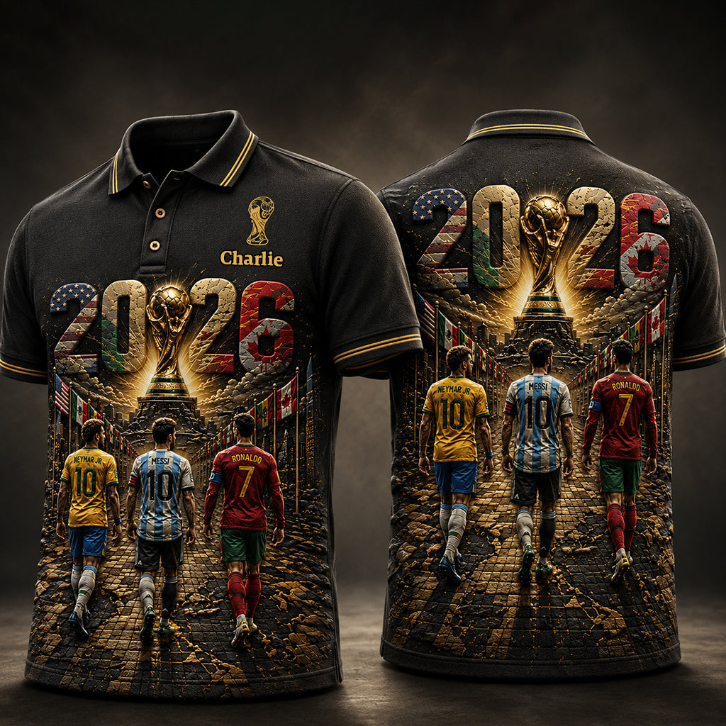 Who Is Champion - Personalized Soccer Polo Shirt
