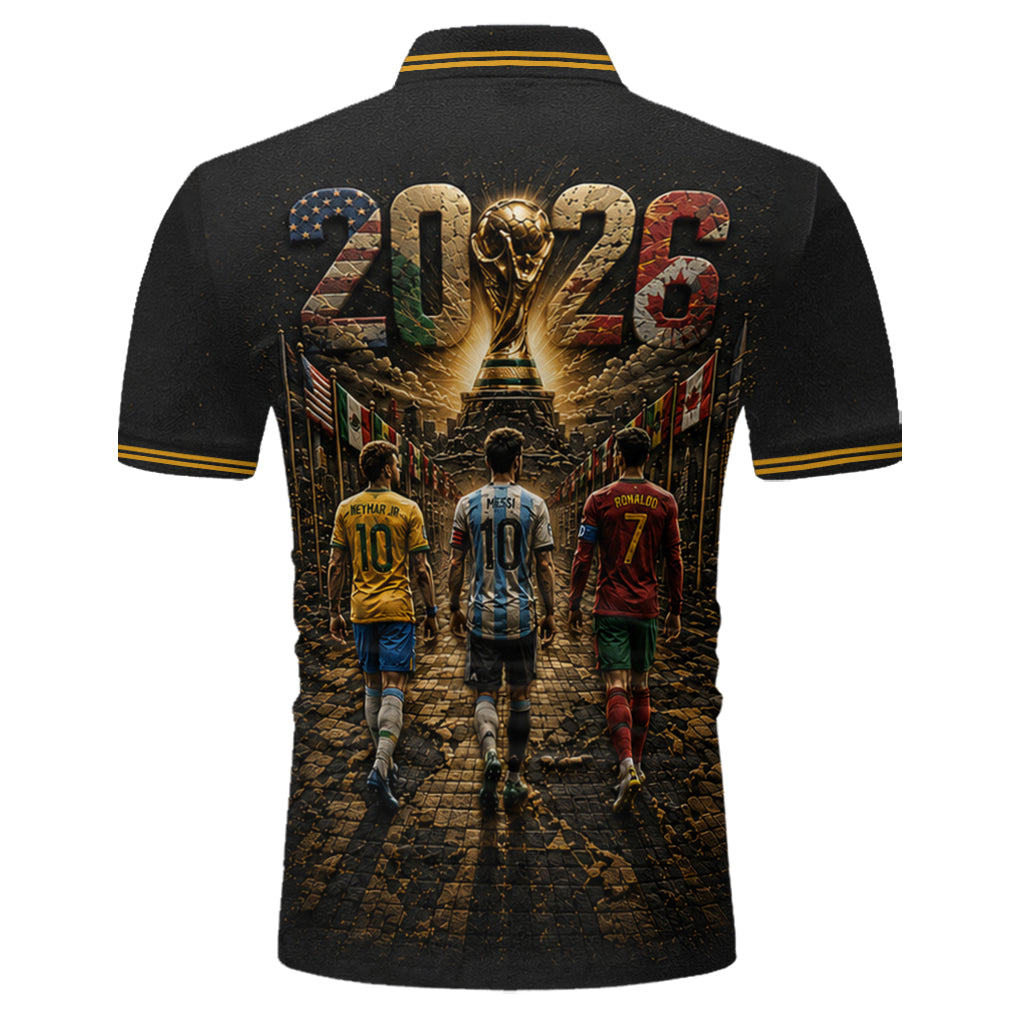 Who Is Champion - Personalized Soccer Polo Shirt