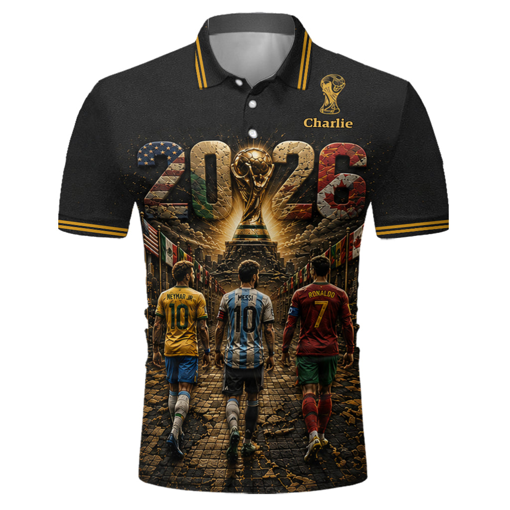 Who Is Champion - Personalized Soccer Polo Shirt