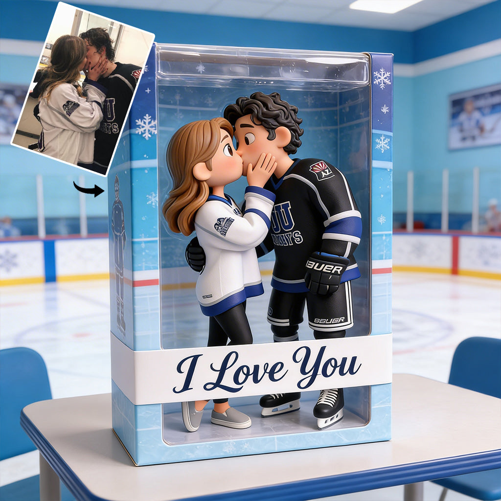 Any Sport - Hockey Volleyball, Football, Basketball,... - Personalized Hockey Custom Shaped Acrylic Plaque