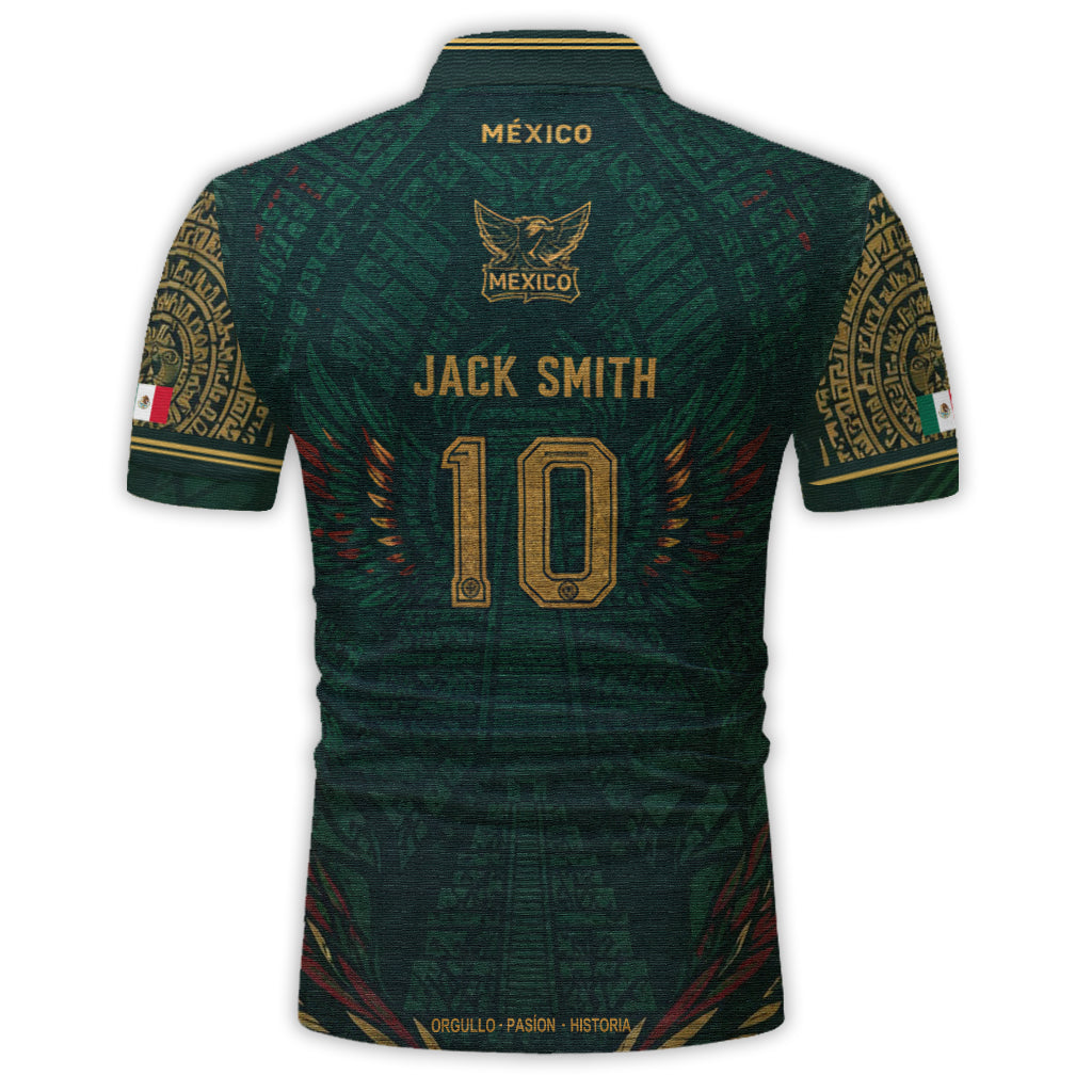 World Cup 2026 Mexico - Personalized Soccer Polo Shirt