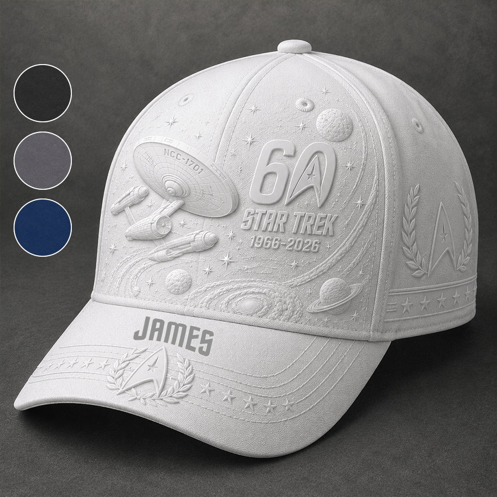 Final Frontier 60th Anniversary - Personalized Star Fleet Classic Cap