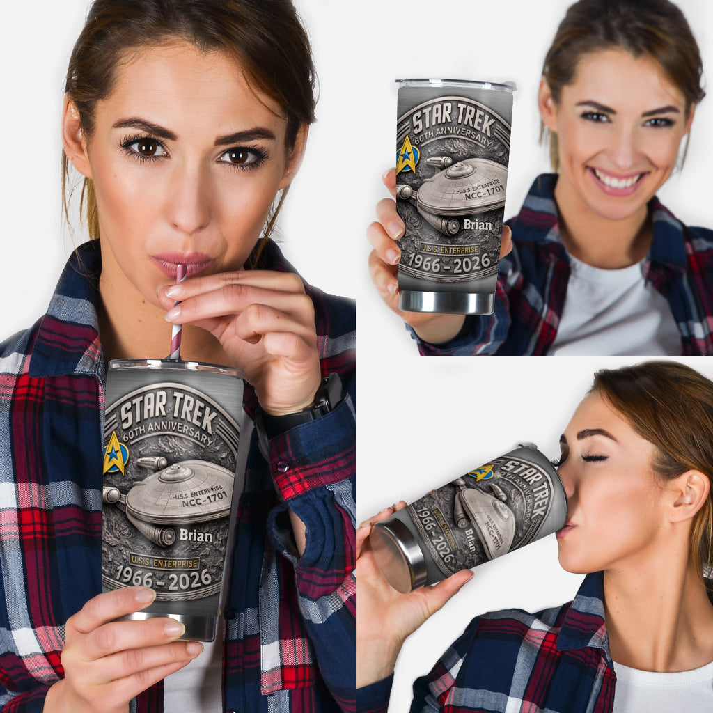Star 60th Anniversary - Personalized Star Fleet Tumbler