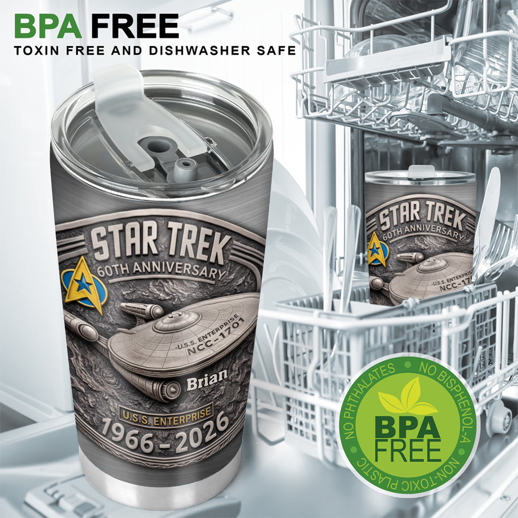 Star 60th Anniversary - Personalized Star Fleet Tumbler