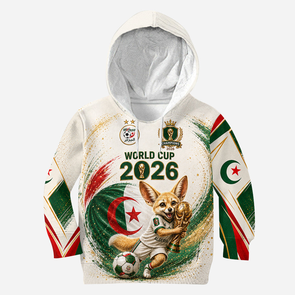 World Cup 2026, Algeria - Personalized Soccer All Over Shirt