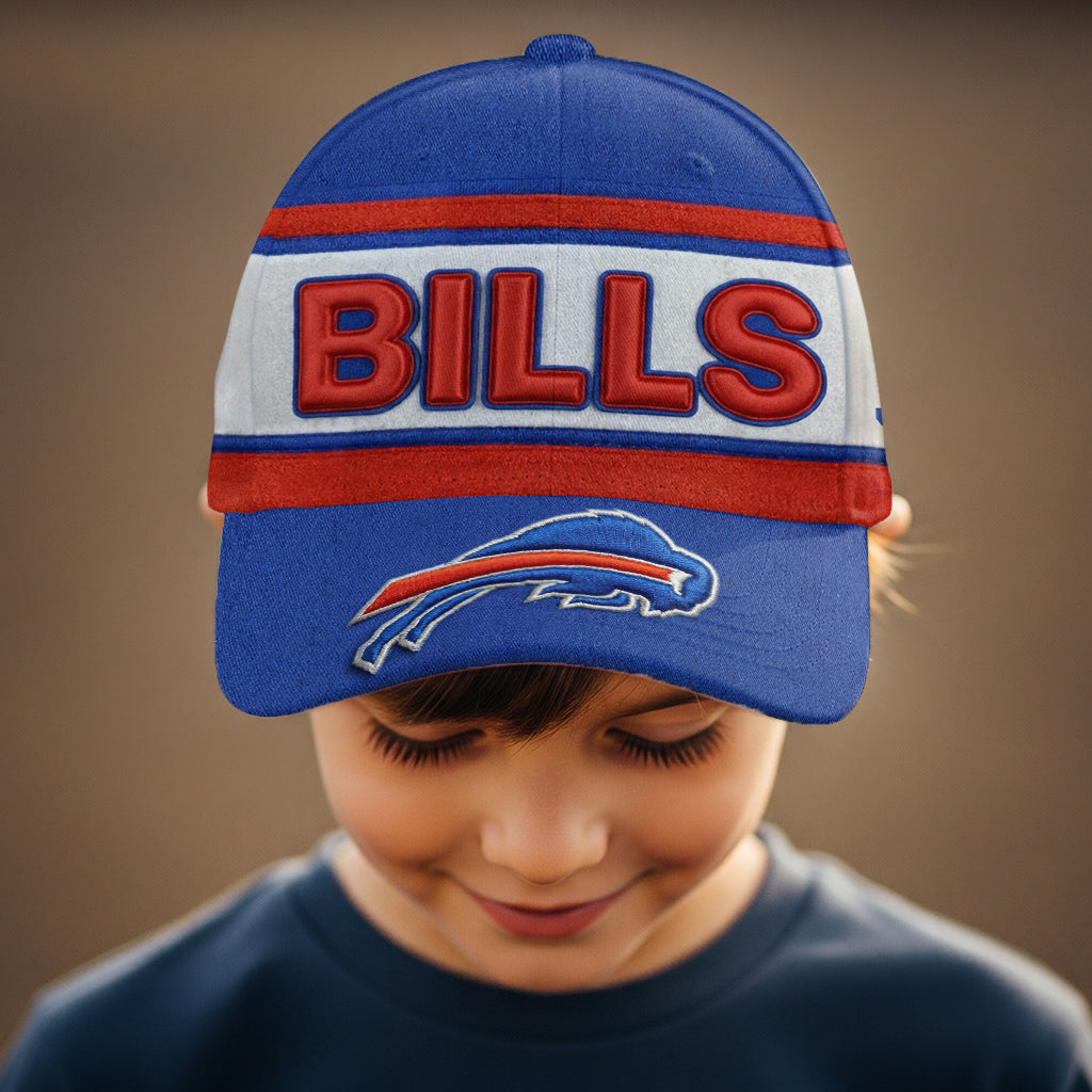 National Foot Ball Team, Buffalo Football - Personalized American Football Classic Cap