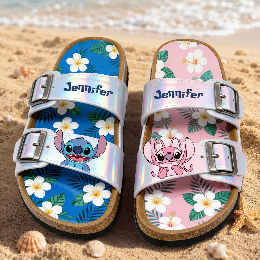 Alien Couple - Personalized Ohana Sandal Birken