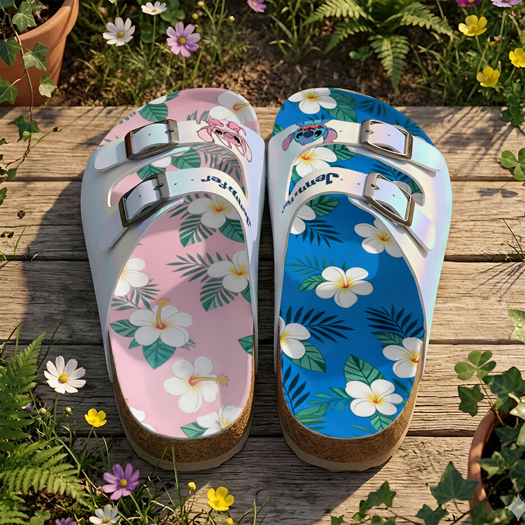 Alien Couple - Personalized Ohana Sandal Birken
