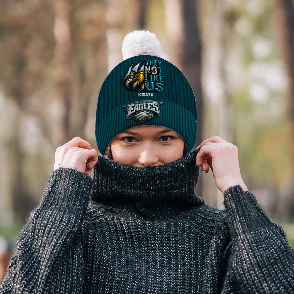 National Football Teams - Personalized American Football Beanie Hat