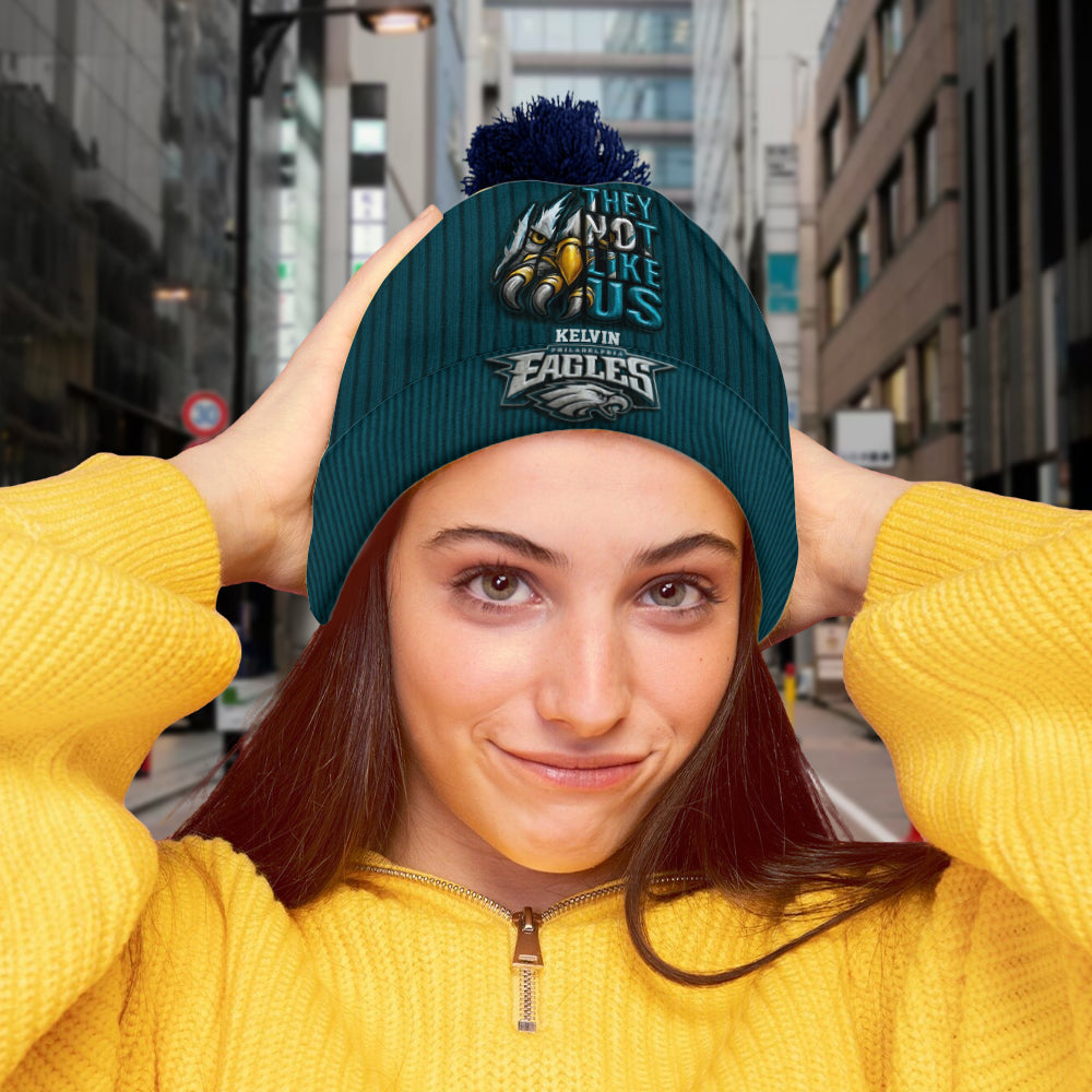 National Football Teams - Personalized American Football Beanie Hat