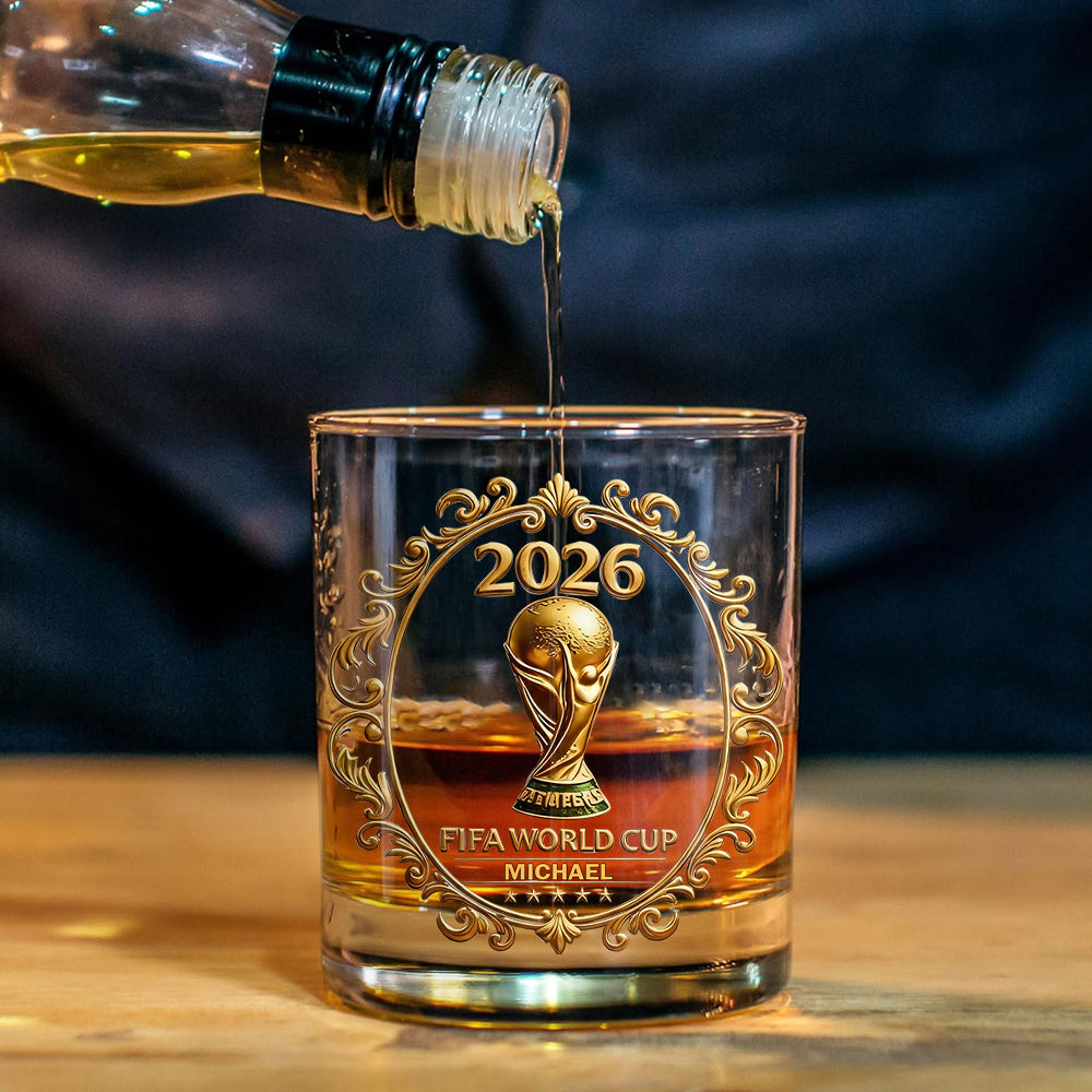 The Cup 2026 - Personalized Soccer Whiskey Decanter Set