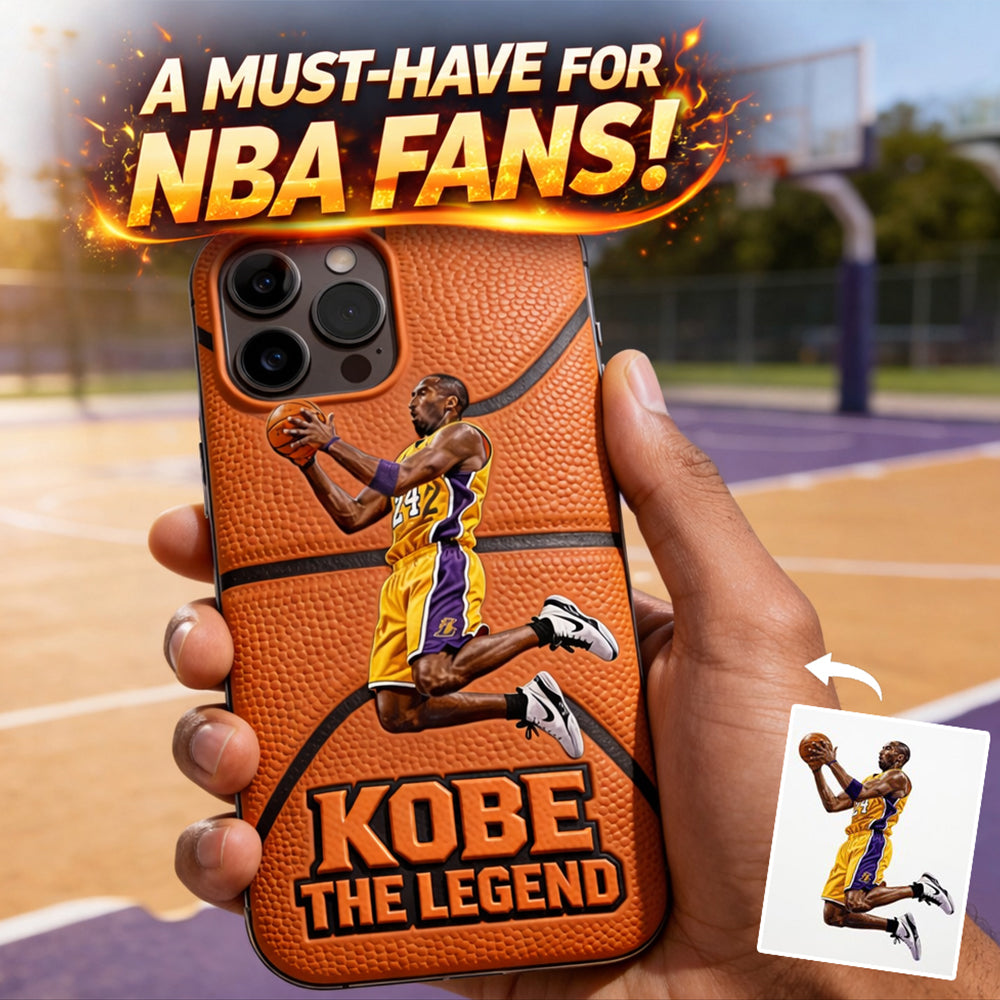 Love Basketball - Personalized Sport Leather Phone Case