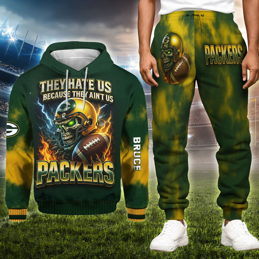 Green Bay National Football Team - Personalized American Football Hoodie and Sweatpants