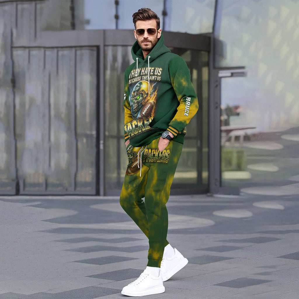 Green Bay National Football Team - Personalized American Football Hoodie and Sweatpants