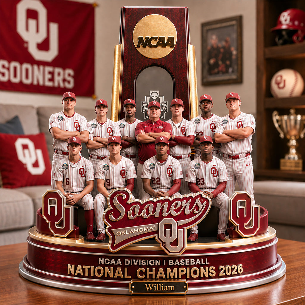 Baseball Team Victory - Personalized Trending Custom Shaped Acrylic Plaque