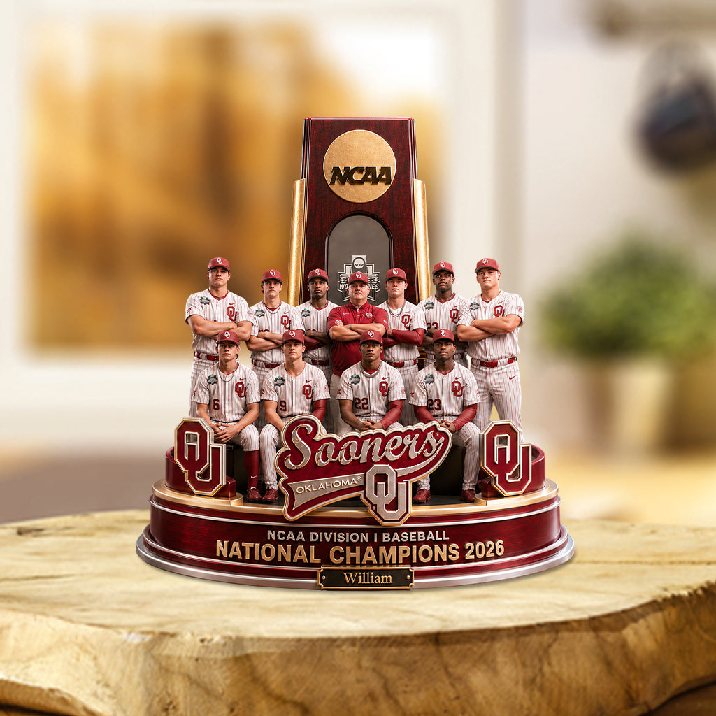 Baseball Team Victory - Personalized Trending Custom Shaped Acrylic Plaque