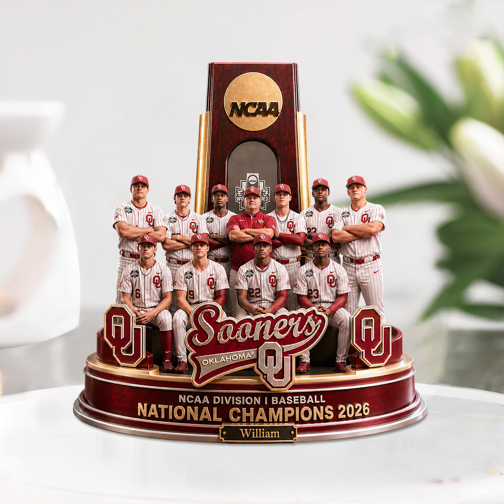 Baseball Team Victory - Personalized Trending Custom Shaped Acrylic Plaque