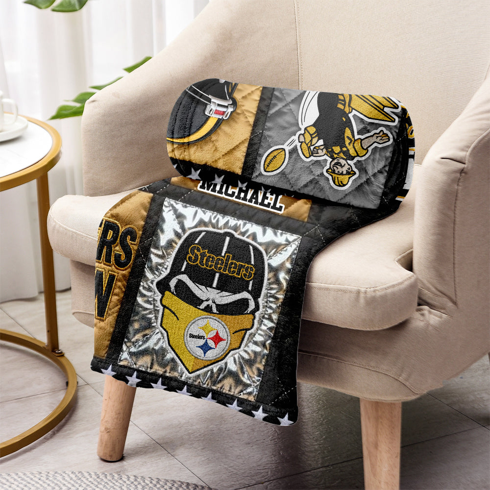 Love Football - Personalized American Football Blanket