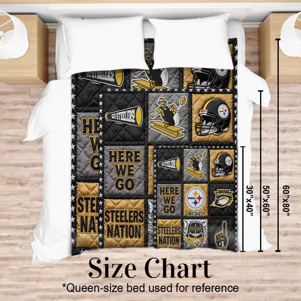 Love Football - Personalized American Football Blanket