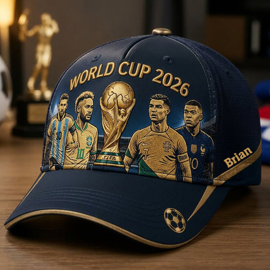 The Champion Of 2026 - Personalized Soccer Classic Cap