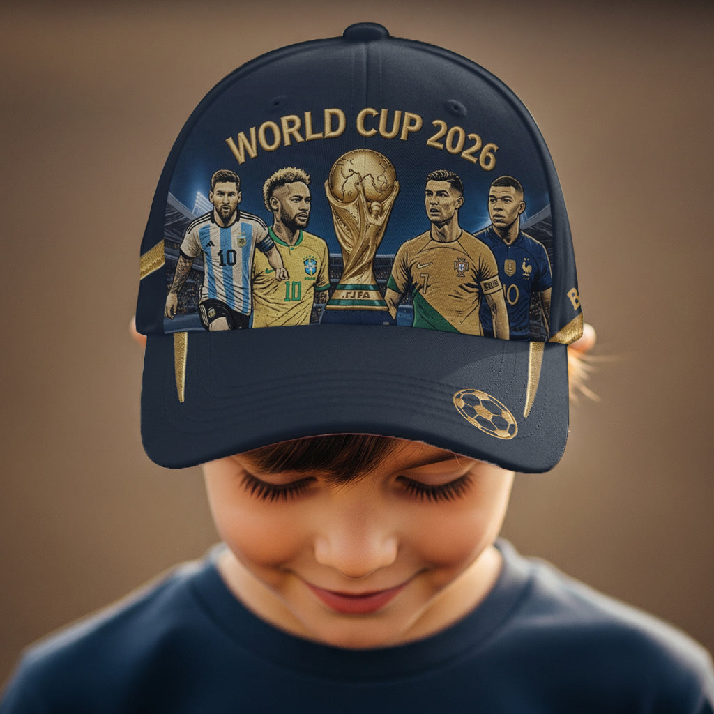 The Champion Of 2026 - Personalized Soccer Classic Cap