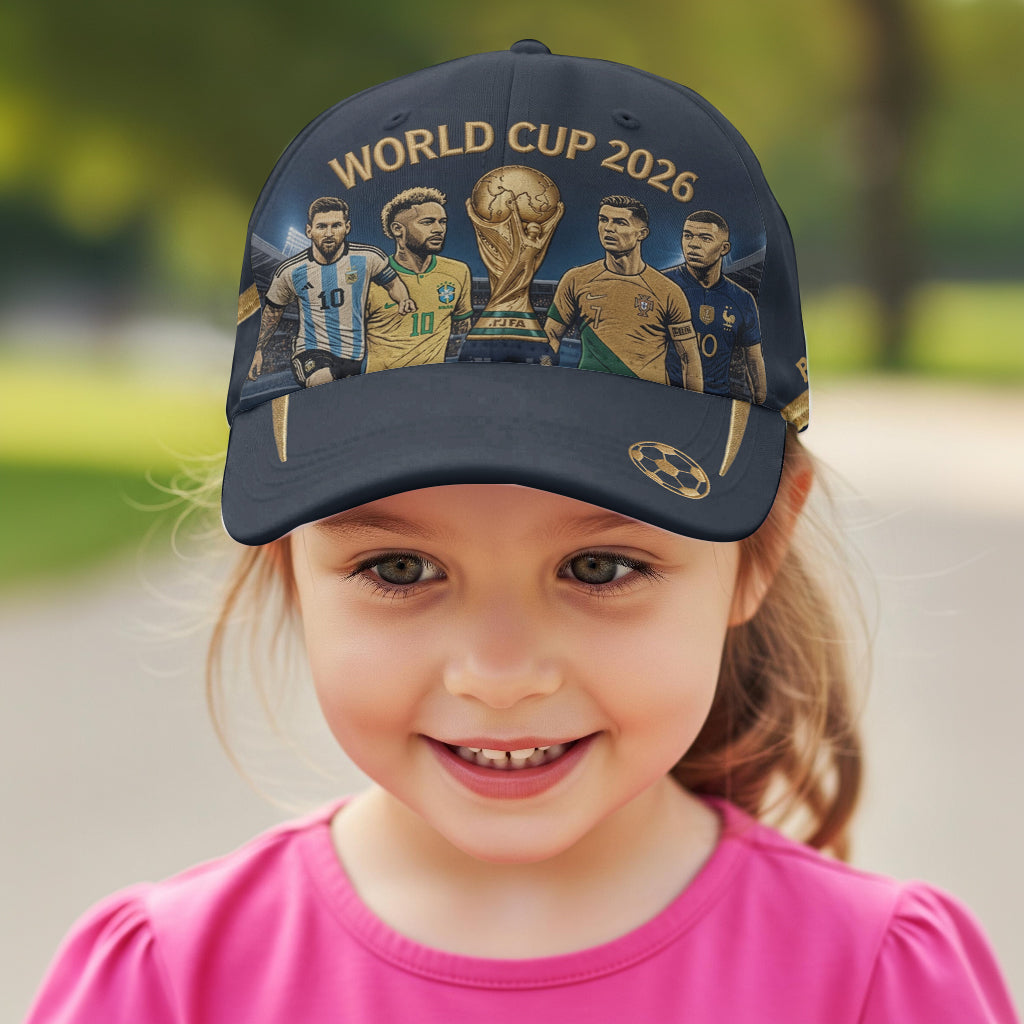 The Champion Of 2026 - Personalized Soccer Classic Cap