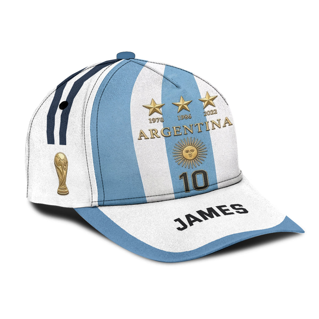 World Cup 2026 Argentina - Personalized Soccer Classic Cap