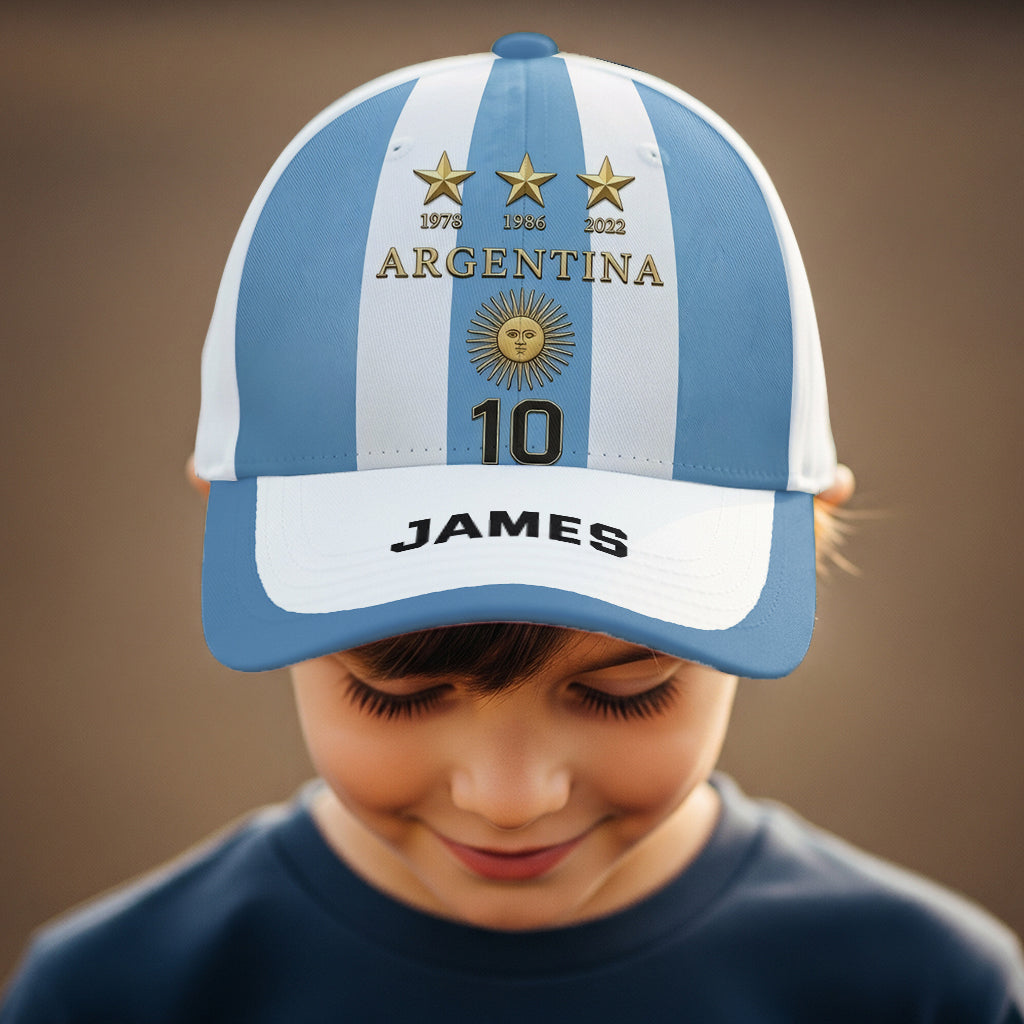 World Cup 2026 Argentina - Personalized Soccer Classic Cap