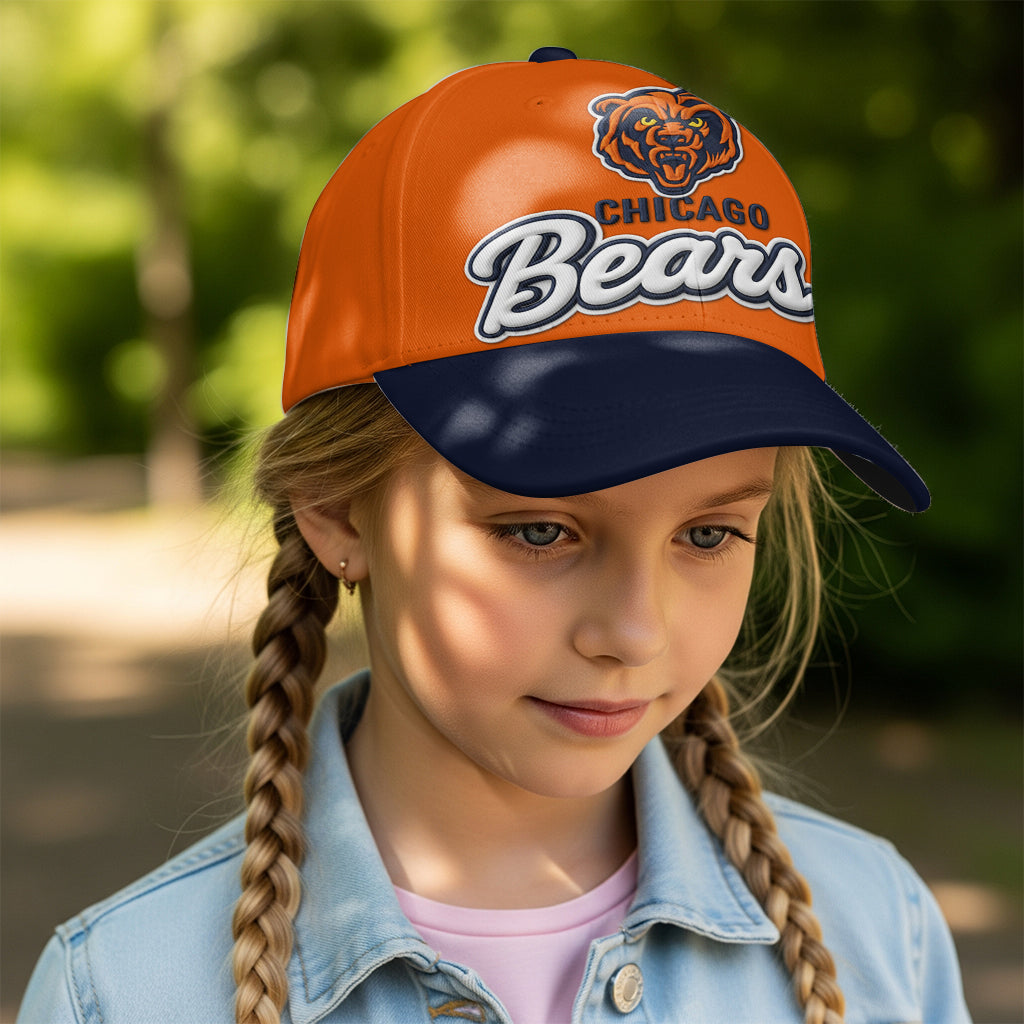 National Foot Ball Team, Bears Football Team - Personalized American Football Classic Cap