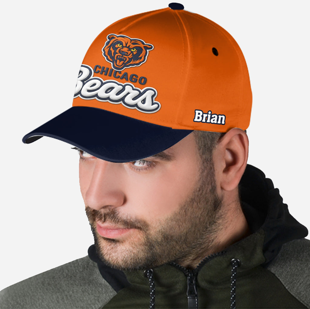 National Foot Ball Team, Bears Football Team - Personalized American Football Classic Cap