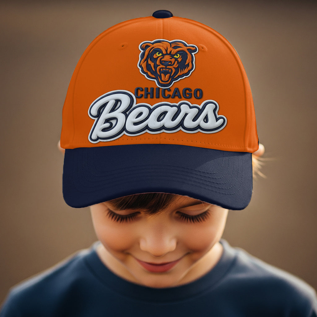 National Foot Ball Team, Bears Football Team - Personalized American Football Classic Cap