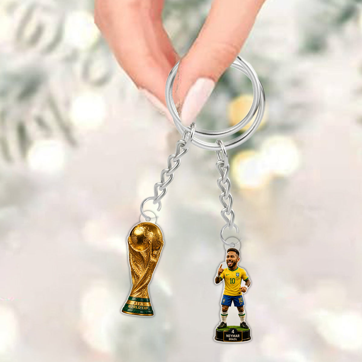 World Cup 2026 - Personalized Soccer Advent Calendar With Ornaments