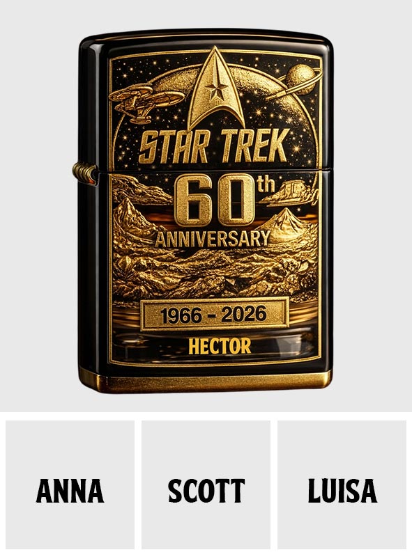 Final Frontier 60th Anniversary - Personalized Star Fleet Lighter