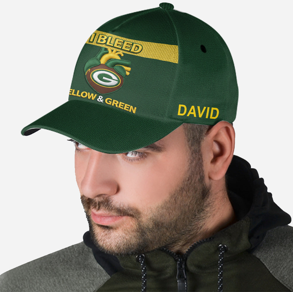 National Foot Ball Team, Packers Football Team - Personalized American Football Classic Cap