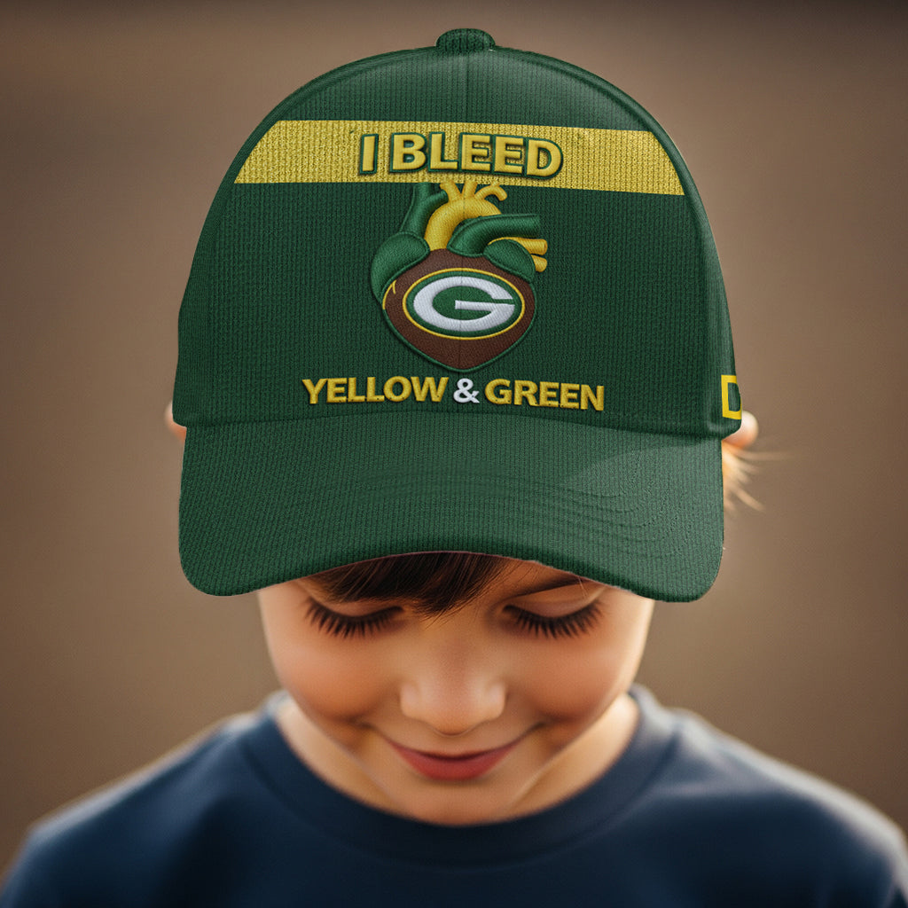 National Foot Ball Team, Packers Football Team - Personalized American Football Classic Cap