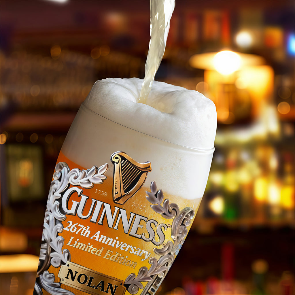 Irish Beer Brand - Personalized Light Beer Lover Beer Pint