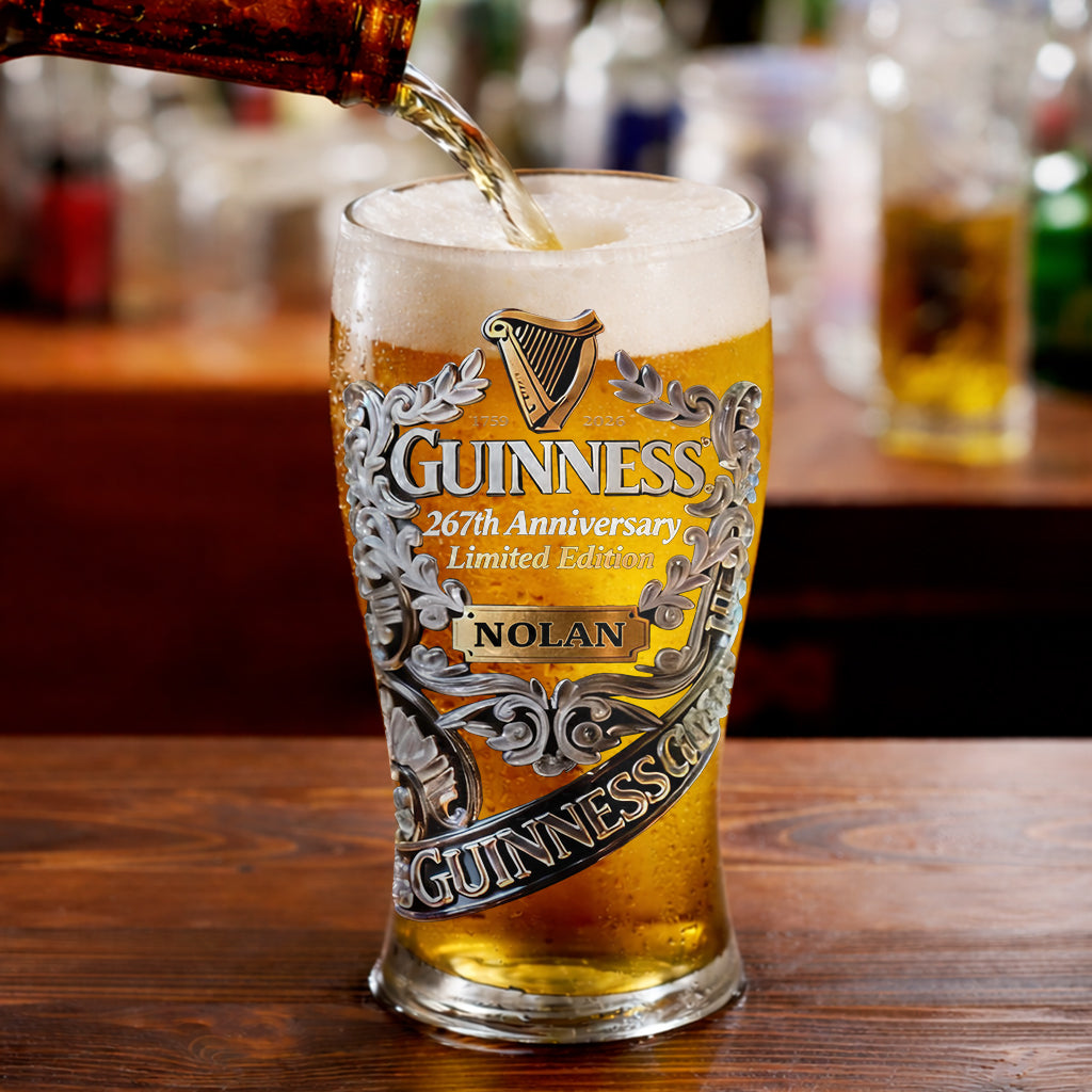 Irish Beer Brand - Personalized Light Beer Lover Beer Pint