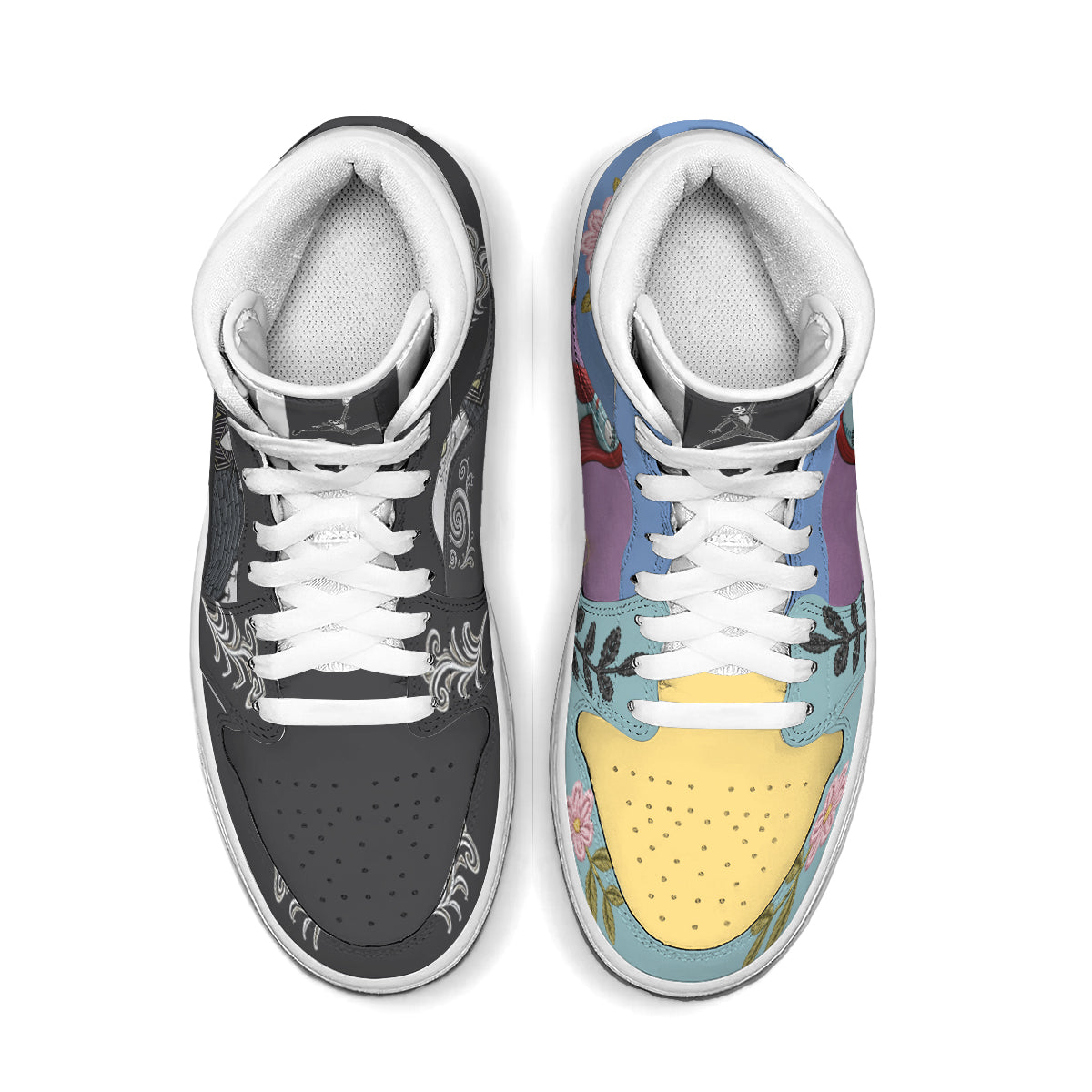 Matching Nightmare Shoes - Personalized Nightmare Air Jordan Hightop
