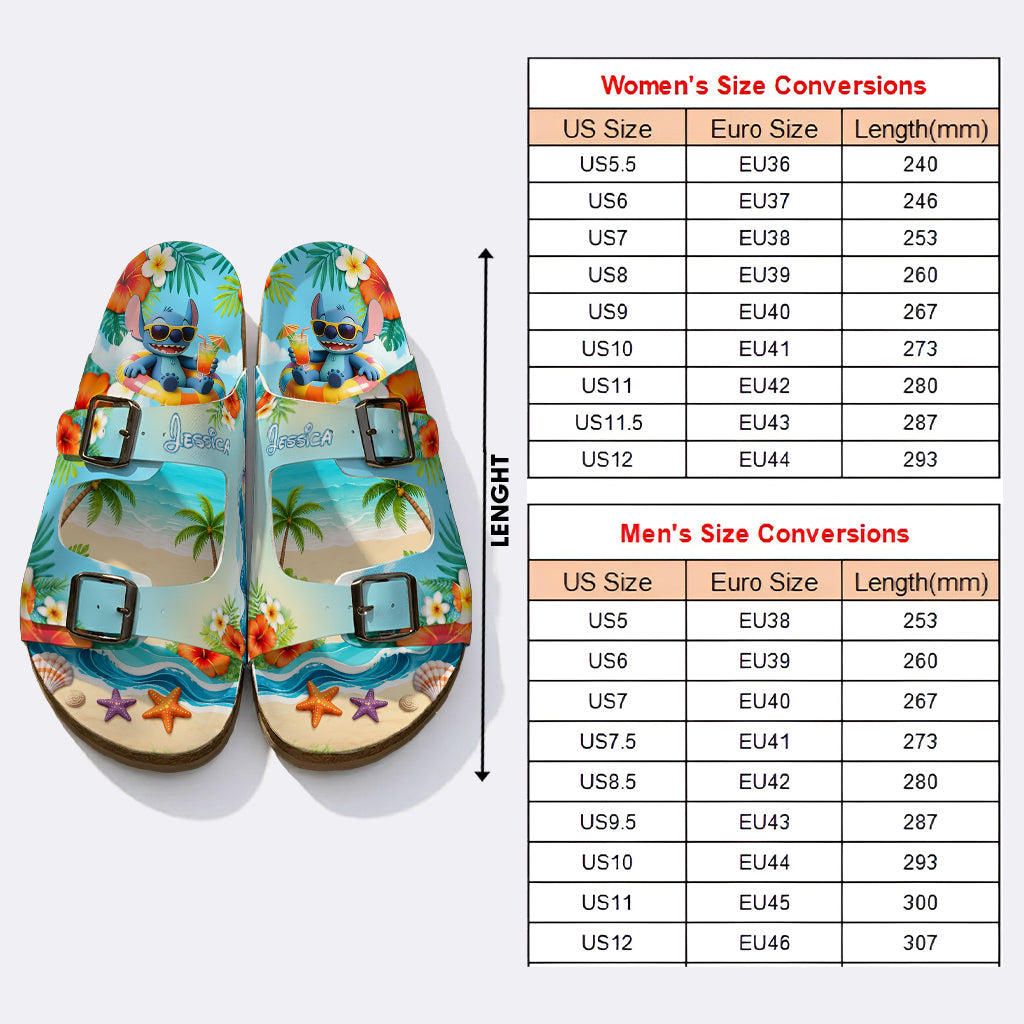 Ohana Means Family - Personalized Ohana Sandal Birken
