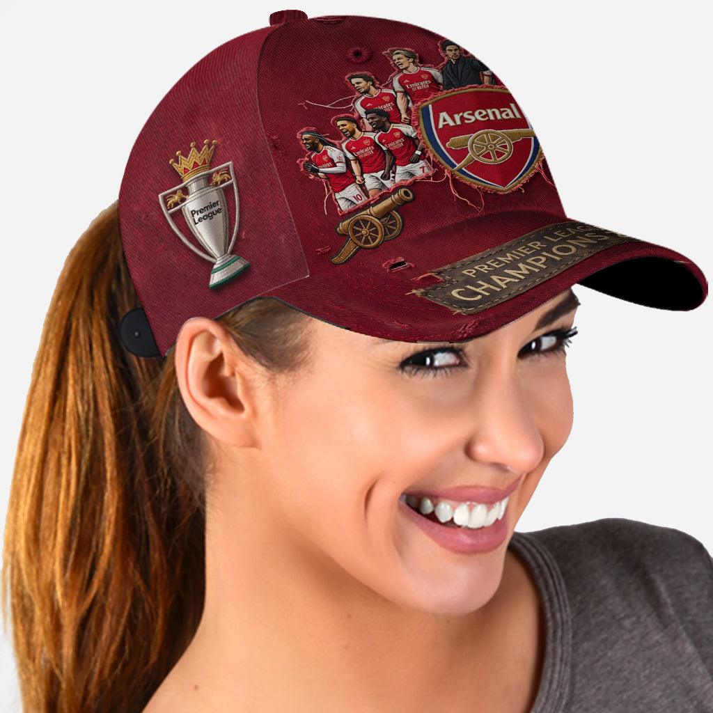 Premier League Champions 25/26 - Personalized Soccer Classic Cap
