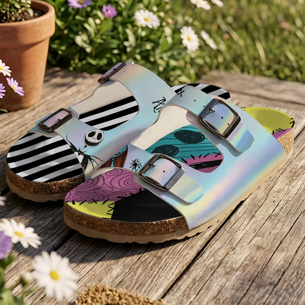 The Christmas's Nightmare - Personalized Nightmare Sandal Birken