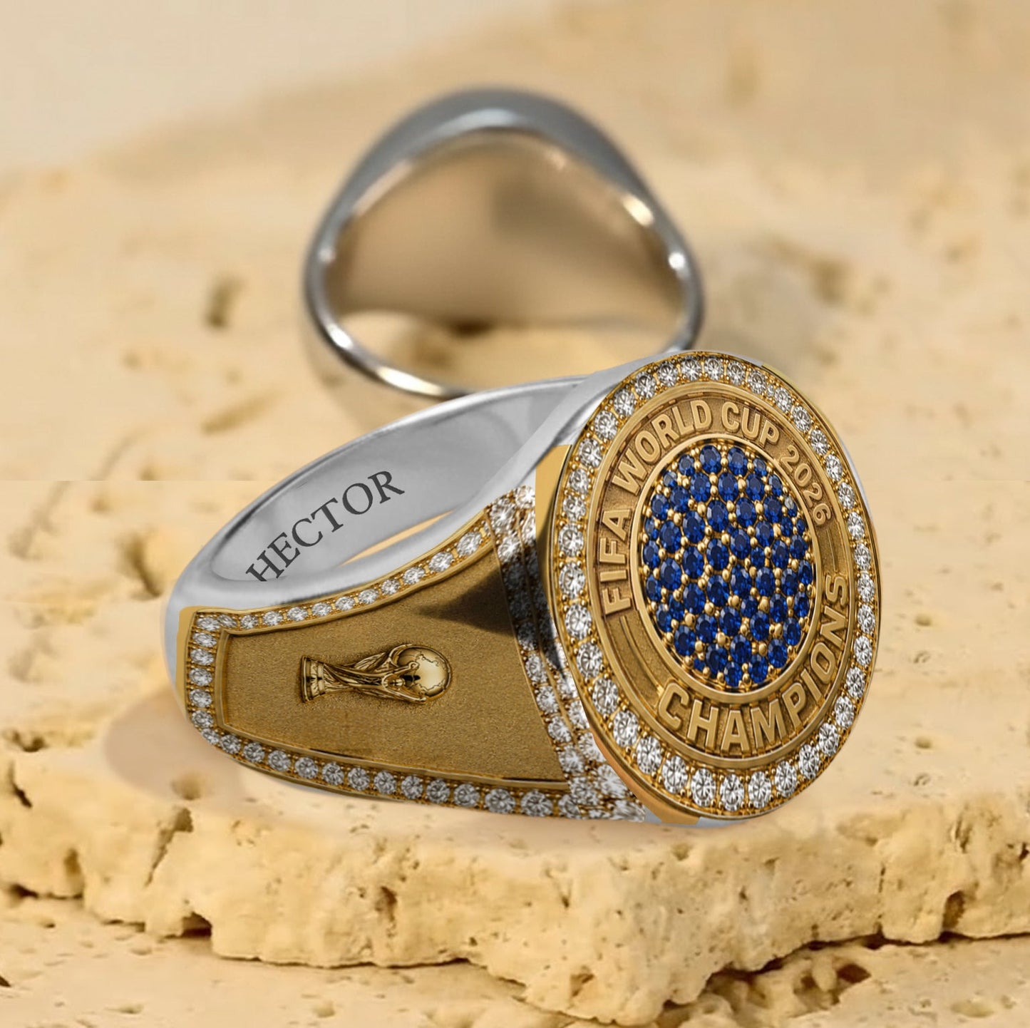 Champions 2026 - Personalized Trending Signet Ring