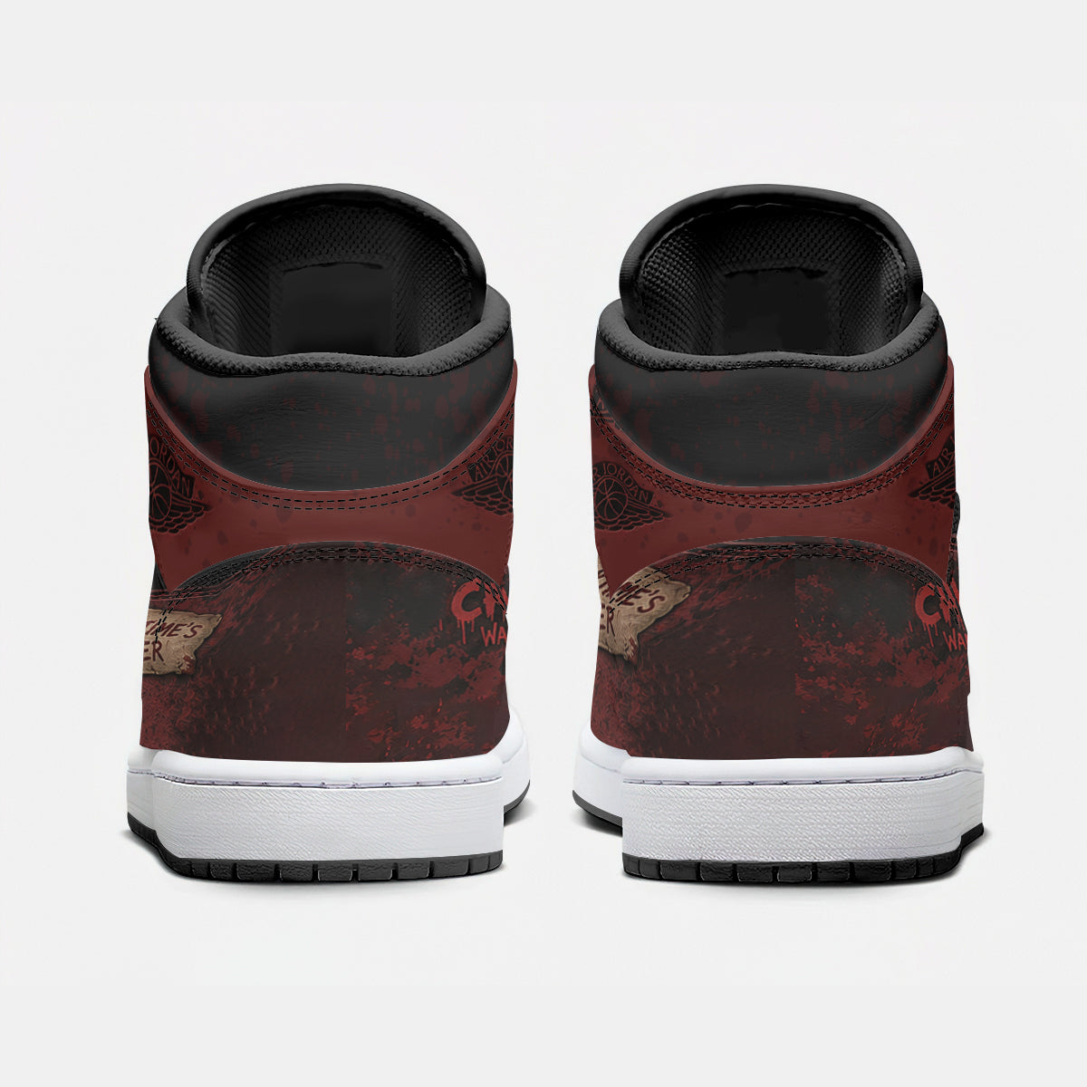 We All Float - Personalized Horror Character Air Jordan Hightop