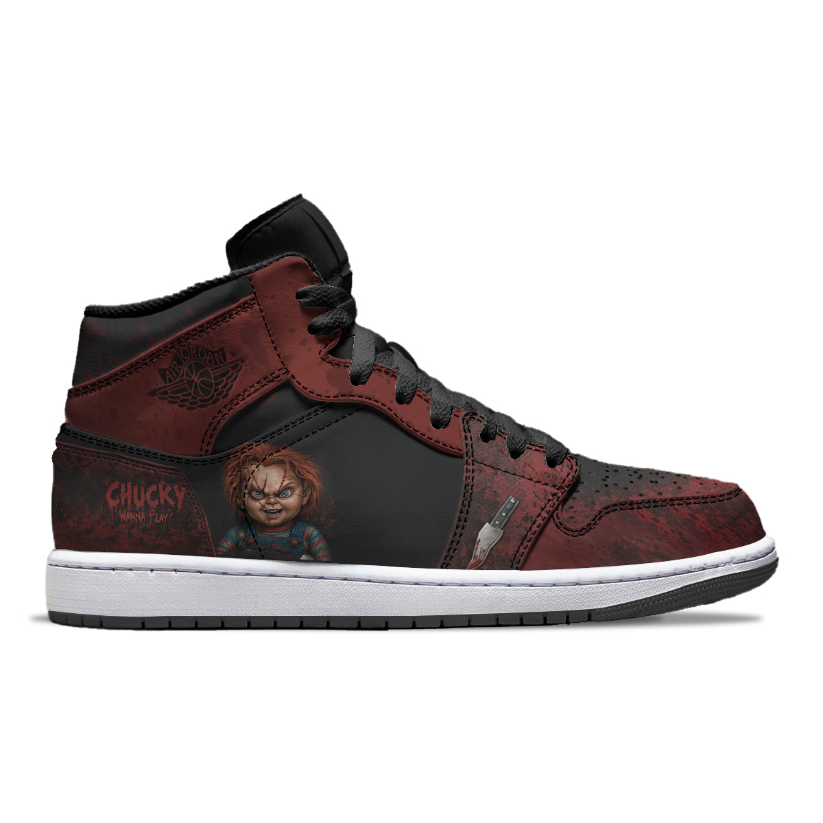 We All Float - Personalized Horror Character Air Jordan Hightop